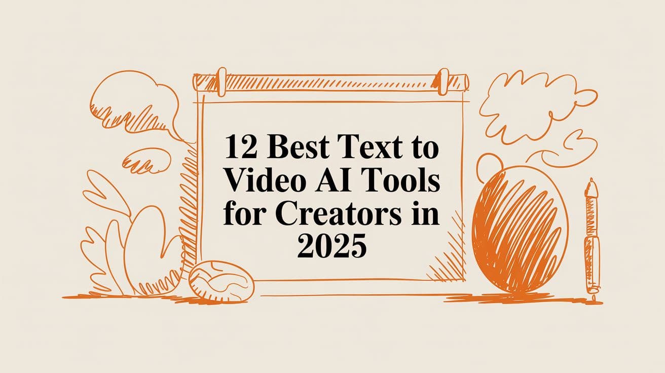 12 Best Text to Video AI Tools for Creators in 2025
