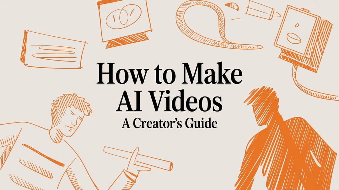 How to Make AI Videos A Creator’s Guide